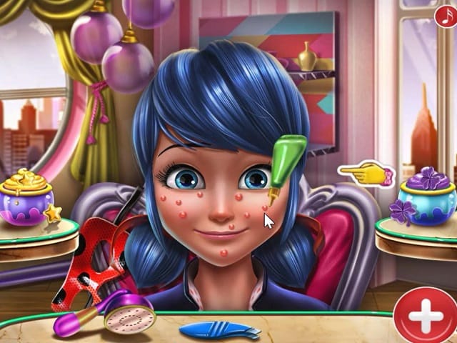 Ladybug Glitter Makeup | Juegos de Chicas en JuegosJuegos.com