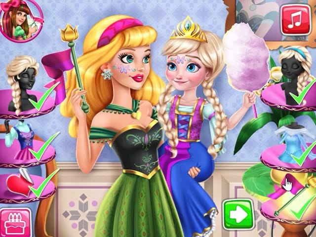 frozen ice queen game