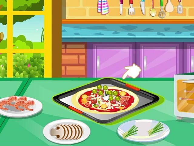 COOKING FEVER PIZZA MAKER juego online en JuegosJuegos.com