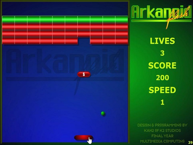 Arkanoid Flash Arkanoid Flash