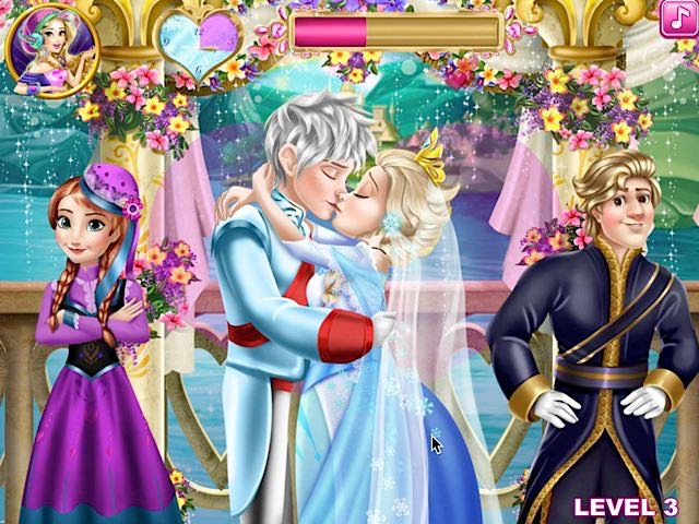 elsa wedding games